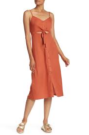 Mimi Chica Cutout Button Up Midi Dress With Images Dresses Midi Dress Nordstrom Dresses