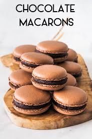 Chocolate Macarons Recipe Macaron Recipe French Macaroon Recipes Chocolate Macaron