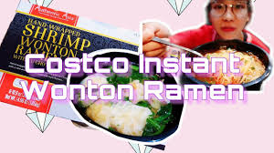A wide variety of healthy noodle options are available to you, such as feature, processing type, and primary ingredient. Yum Or Nay Costco Instant Wonton Ramen Review Back To School Relatively Healthy Quick Instant Food Youtube