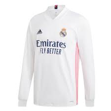 Compra jerseys adidas oficiales del real madrid y luce la indumentaria que usan las estrellas del club hoy en día. Camiseta Manga Larga Adidas Real Madrid 2020 2021 Futbolmania