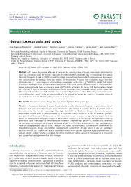 L'ecole d'ingénieurs de purpan forme des étudiants en sciences du vivant, agriculture, agroalimentaire, marketing et management. Pdf Human Toxocariasis And Atopy