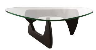 Bright and contemporary round coffee table herringbone design frame made from solid timber oak clear lacquer finish dimensions: Replica Isamu Noguchi Coffee Table Matt Blatt Style Hub