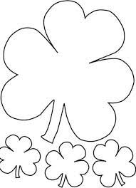 You can color this beautiful four leaf clover coloring page and many more st. The Irish Called Three Leaf Clover As Shamrock Coloring Page Color Luna St Patrick Day Activities Shamrock Coloring Pages St Patricks Day Coloring Pages Free