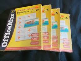 Office depot business envelopes, 12, 4 3/4in. Imprimible Microperforado Tarjetas Inkjet Gris Mate Recubierto 4000 Office Max Ebay