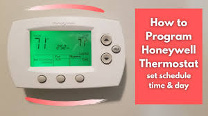 Honeywell Rth8500D 7-Day Touchscreen Programmable Thermostat, 
