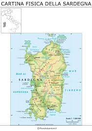 Piantina sardena da stampare / sardegna mappa gratuita, mappa muta gratuita, cartina muta. Cartina Muta Fisica E Politica Delle Sardegna Da Stampare Pianetabambini It