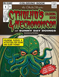 See more ideas about cthulhu, lovecraft, lovecraft cthulhu. Cthulhu S Coloring Book And Necronomicon Of Sunny Day Doings Velikan Phil Velikan Phil Amazon De Bucher