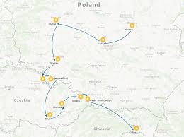 They also both joined nato on 12 march 1999. Suggested Itinerary To Poland Czech Slovakia Warsaw To Kosice