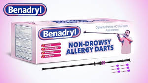 Benadryl Introduces New Non Drowsy Allergy Dart Benadryl Runny Nose Allergies Cold Medication