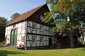 It makes the perfect setting for an outside wedding. Heimathaus Stormede