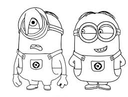 Minions Malvorlage Dave Murderthestout