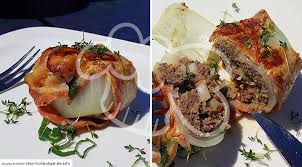 Gefullte Zwiebel Im Speckmantel Essen Ohne Kohlenhydrate Rezept Gefullte Zwiebel Rezepte Rezepte Gesund