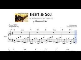 Maybe you would like to learn more about one of these? Heart And Soul Partitura De Piano Youtube