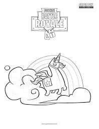You need to have a picture for example of the llama. Fortnite Logo Coloring Pages Coloring Home