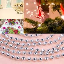 Try our free drive up service, available only in the target app. 2 7m Silver Bead Chain Garland Christmas Tree Decorations Pearl Beads Chain Hanging Ornament Christmas Decorations For Home Pendant Drop Ornaments Aliexpress