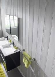 Solution Deco Du Lambris Dans La Salle De Bain Pvc Salle De Bain Salle De Bain Idee Salle De Bain