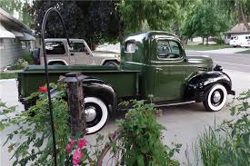 Image result for Dark Green 1940 Truck