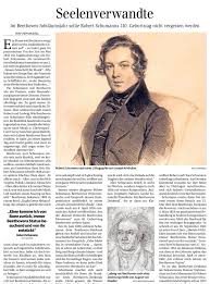 Ludwig van beethoven wurde im westlichen tierkreiszeichen schütze geboren. Robert Schumann Und Ludwig Van Beethoven Waren Seelenverwandt Burger Fur Beethoven