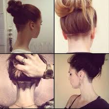 Undercuts Like How Small These Are But With My Hair It D Be Such A Great Weight Of Hair Gone Undercut Long Hair Shaved Hair Long Hair Styles
