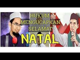 Saya kira, saya harus bersuara. Hukum Mengucapkan Selamat Natal Ust Adi Hidayat Ust Abdul Somad Youtube