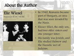 How To Pronounce Elie Wiesel - Youtube