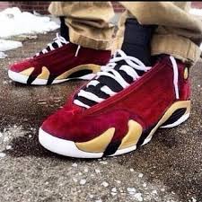 Red Black And White Jordan 14s Air Jordan 14 Retro Chilling Red 654459 670 Nike Free Shoes Air Jordans Sneakers Fashion