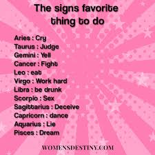 Womensdestiny Zodiac Signs Horoscope Zodiac Sign Fashion Zodiac Signs