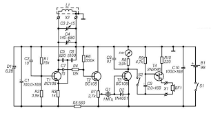 The metal detector circuit shown here must represent the limits of simplicity for a metal detector, yet the design works surprisingly well. Advanced Metal Detector Transistors With Quartz Metal Detector Detector Metal