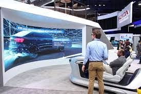 The Best Of Ces 2017 Showroom Interior Design Car Showroom Design Museum Exhibition Design