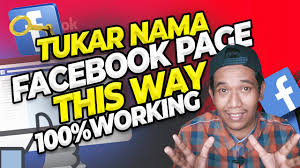 Facebook gives people the power to share. Cara Betul Mengganti Nama Page Facebook Di Tahun 2020 Youtube