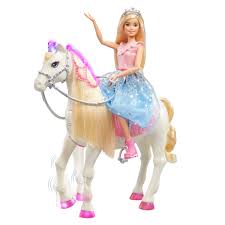 Barbie ha avuto nella sua lunga vita circa 100 animali, alcuni comuni come cani, gatti, pappagalli e cavalli, altri davvero particolari come delfini, scimmiette e addirittura un panda! Barbie Barbie C Cavallo Princess 38038 887961857627