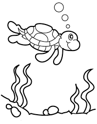 Sea Turtle Sea Turtle Bubble Free Coloring Page Turtle Coloring Pages Animal Coloring Pages Turtle Drawing