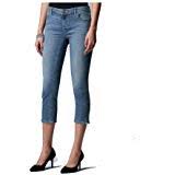 simply vera vera wang womens cuffed capri jeans blue