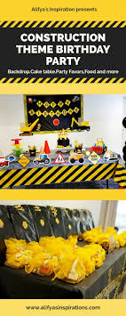 We decorated with black and. Construction Theme Party Construction Theme Birthday Party Construction Theme Party Birthday Party Themes