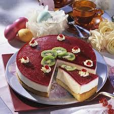 Kase Sahne Torte Mit Himbeerspiegel Rezept Lecker Diabetiker Kuchen Diabetiker Rezepte Dessert Rezepte Einfach