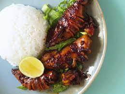 Grilled Squids In Sweet Soy Sauce Southeast Asian Recipes Nyonya Cooking Asian Recipes Squid Recipes Cooking Seafood