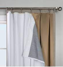 Ultimate Blackout Liner For Pinch Pleat Drapery Thermalogic Pinch Pleat Curtains Curtains Insulated Curtains
