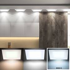 The luminous led panel is capable of covering an entire ceiling surface with a. Set Of 2 Led Panels In Aluminum For Your Living Room Meinelampe