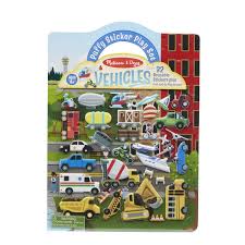 Puffy Sticker Play Set Vehicles Melissa And Doug