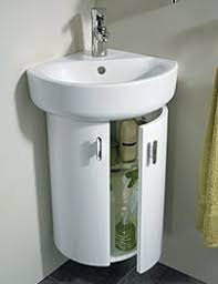 Corner Vanity Units Bathroom Vanities For Corner Installation Corner Bathroom Vanity Corner Sink Bathroom Bathroom Sink Vanity