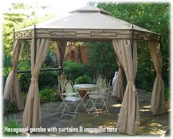 Get it as soon as fri, jul 2. Gazebos Luxury Hexagonal Gazebo With Curtains And Mosquito Nets Hot Tub Spa Shelter