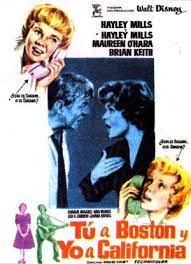 Spanish Poster For The Parent Trap Peliculas Peliculas Completas Carteles De Cine