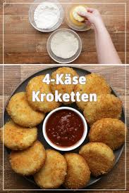 Diese 4 Kase Kroketten Sind Kasiger Himmel In Kroketten Form Rezepte Kroketten Fingerfood
