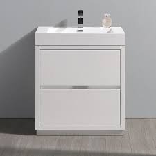 i valencia 30 inch glossy white