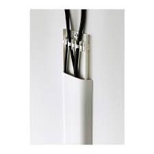 Uppleva Cord Cover Strip White Hide Tv Cables Wall Mounted Tv Tv Cord Cover