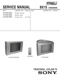 The connection to the sleeve is the rectangle towards the right, and the connection to the tip is the line with. Sony Tv Kv Sw21m80 Manualzz