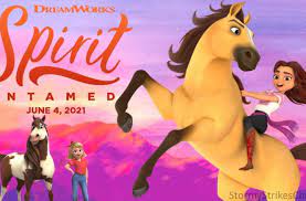 Lucky prescott's life is changed forever when she move from her home in the city to a small frontier town and befriends a wild mustang named spirit. Spirit Riding Free Netflix Trailer Review Cast Crew Imges Poster Abc Entertainment
