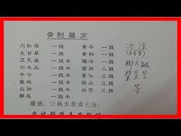 骨刺的藥方 大公開 只喝了4天 就沒有痛了 不用開刀