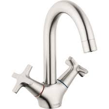 They also provided some useful information. Hansgrohe 71270821 Logis Brushed Nickel Two Handle Single Hole Bathroom Faucets Efaucets Com