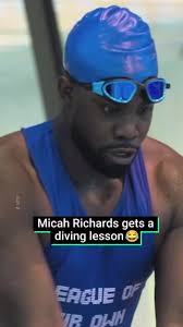 Micah Richards NOOO 😂 The former Man City defender took to the swimming  pool